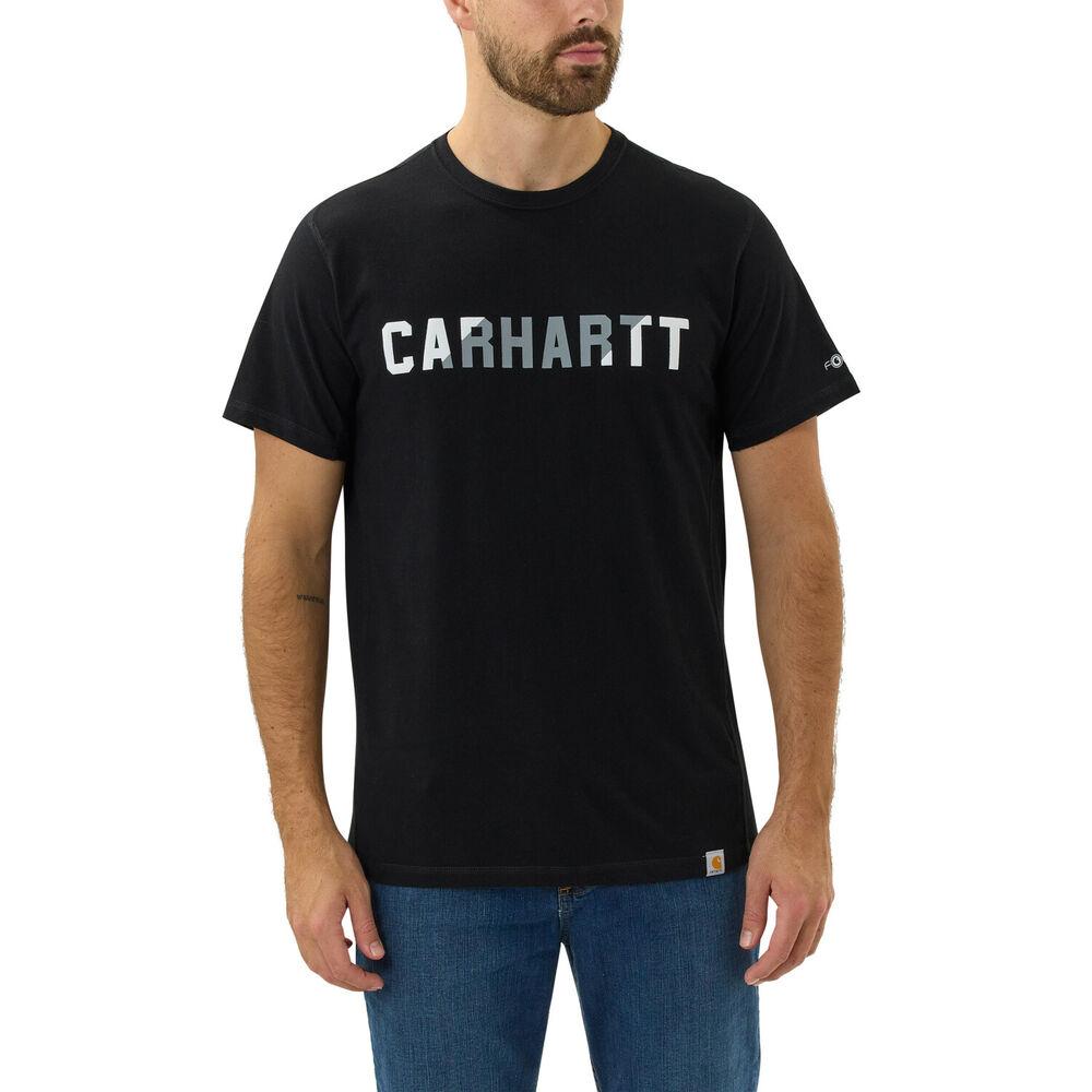 

Футболка унисекс с логотипом Carhartt Force Flex Block