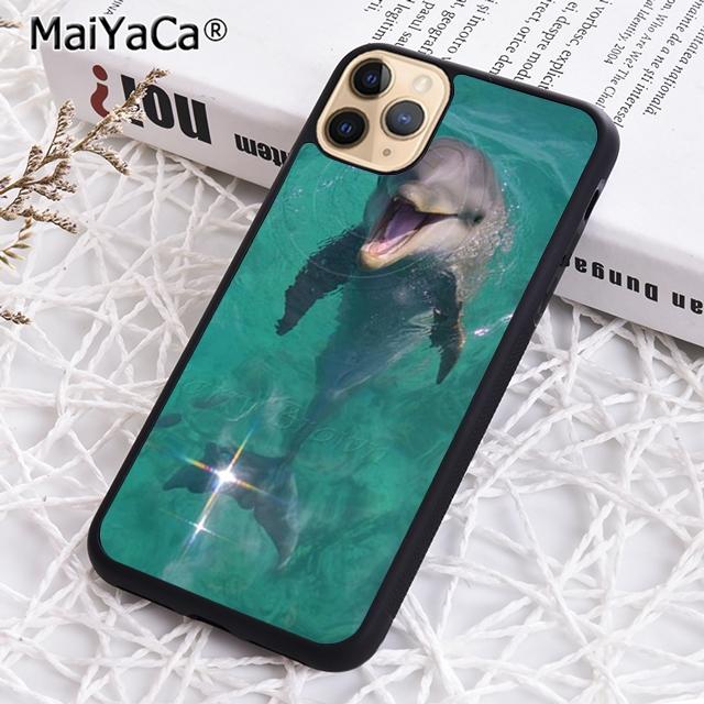 

MaiYaCa чехол для телефона с изображением танцующего и прыгающего дельфина из океана для iPhone 17 Air 16 16e 15 plus 11 12 13 14 pro max iPhone 11pro max