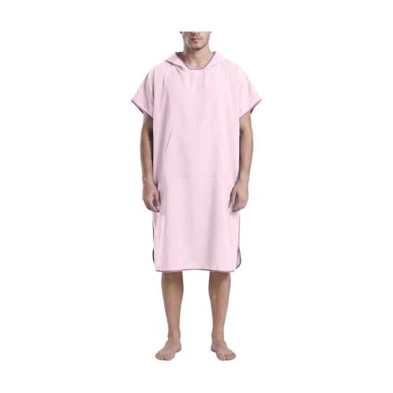 Sauna Poncho, Changing Clothes, Surfing Poncho, With Through Pocket, Quick Drying, Water Absorbent, Cold Protection, Changing Towel, Sauna, Long