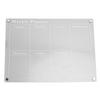 Acrylic Dry Erase Board Calendar Reusable Transparent Calendar Planner Board with 3 Colors Markers
