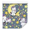 Unicorns Stars and Moon Wallpaper for Living Room and Bedroom 50x1000