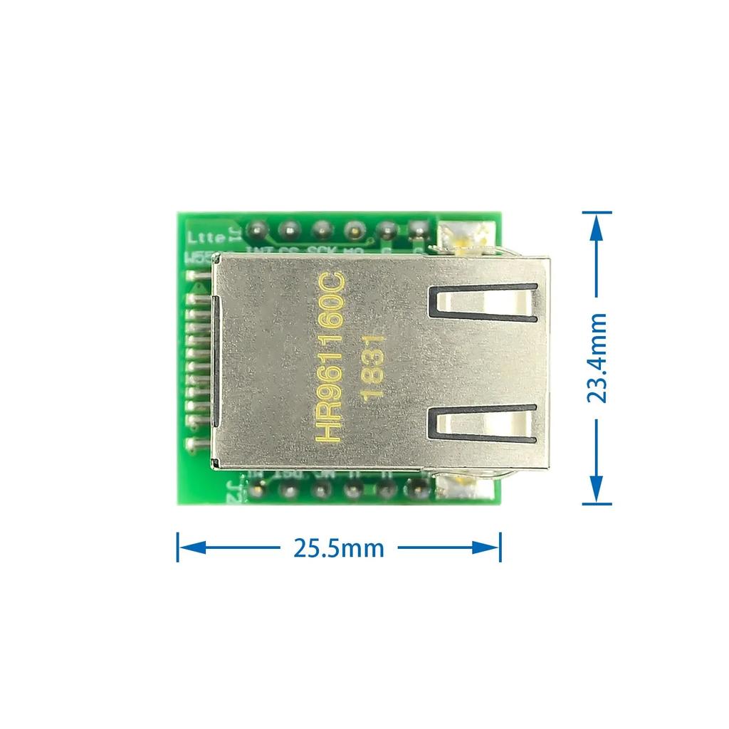 USR-ES1 W5500 Ethernet Network Module Hardware SPI to LAN/ Ethernet TCP / IP 51 / STM32 Microcontroller Program Over W5100