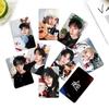 Photocards Set, 8Pcs Christmas Theme Lomo Cards Holiday Reindeer Hat Member Postcards, Kpop Stray Kids Merch Fan Collection Gift for Teens