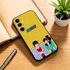 R-Retro City Hunter Comic  Phone Case Black Silicone Soft For Samsung Galaxy A73,A72,A71,A70,A53,A52,A51