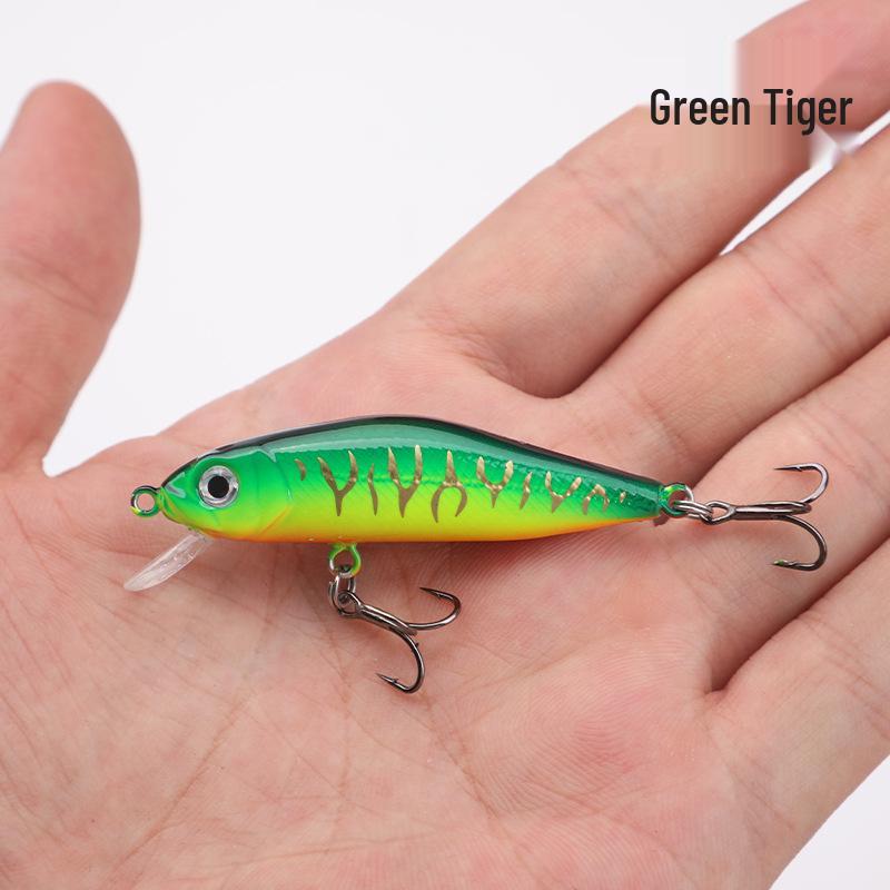 

Приманка пескарь с красным хвостом: 4.5г, 5.5см, Плавающие Шумовые Бусины, Красный Глаз. Standard Hook