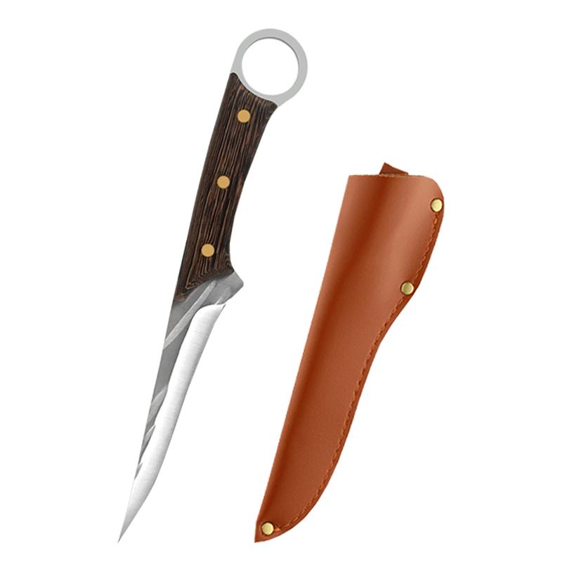 

Ручной кованый нож для обвалки, бытовой нож для мяса, кухонный нож из нержавеющей стали для рыбы Knife D