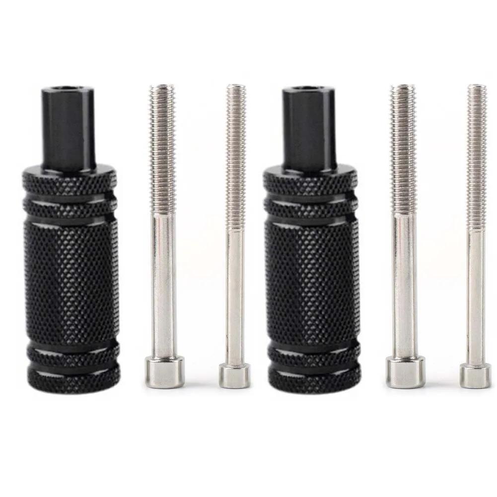 Motorcycle Fender Fog Light Mounting Bracket Aluminum M6 M8 Headlight Support for Front Mudguard Auxiliary Lamp Holder