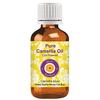 Deve Herbes Pure Camellia Oil (Camellia Kissi) | Cold Pressed | Natural | Undiluted | For Diluting Essential Oils | For Hair, Skin & Massage | Men