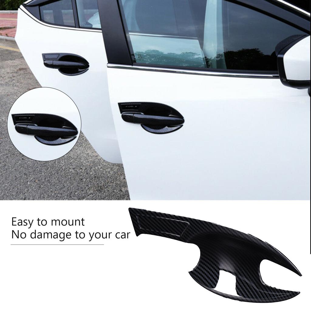 4PCS Car Door Handle Bowl Cover Accessories Replacement for   CX‑3 2016‑2018