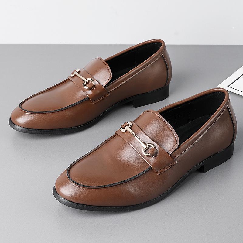 

Дизайнерская мода Новые черные коричневые слипоны из лакированной кожи Повседневная обувь для мужчин Вождение Лоферы Формальное свадебное платье Вечер встречи 38