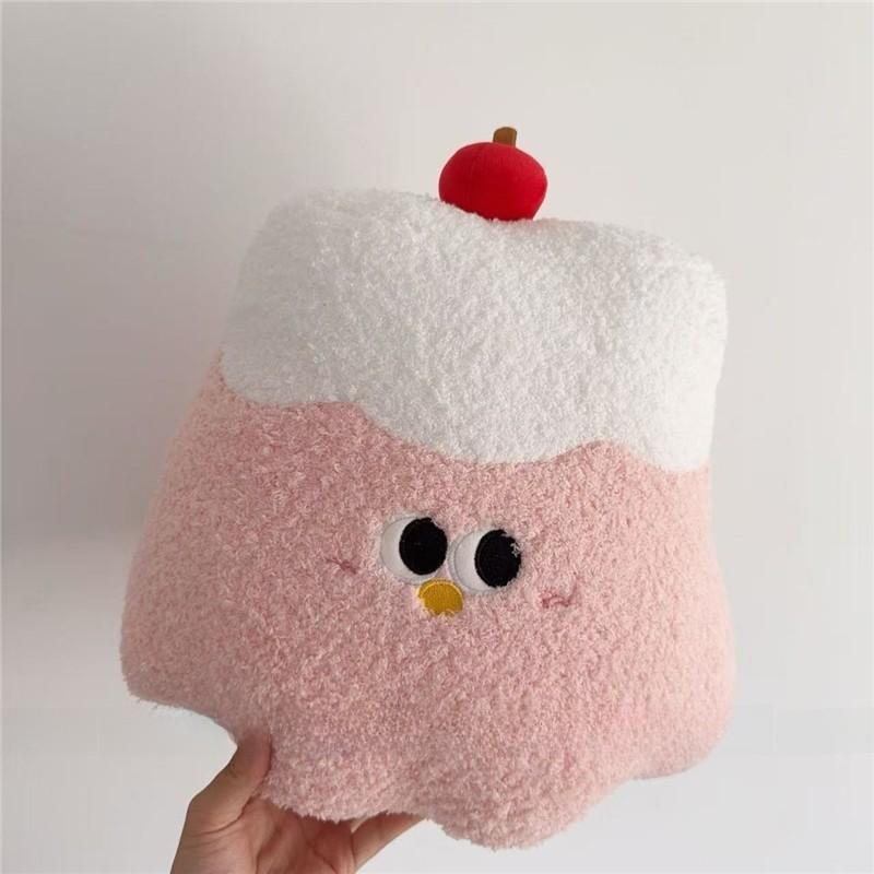 Stick Dharma Bear Cartoon Food Stuffed Cushion Living Room Decor Nap Support