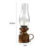 Electronic Candle Lamp Flameless LED Small Wind Lantern Battery Powered Oil Table Decorative Lamp for Holiday Birthday Decor