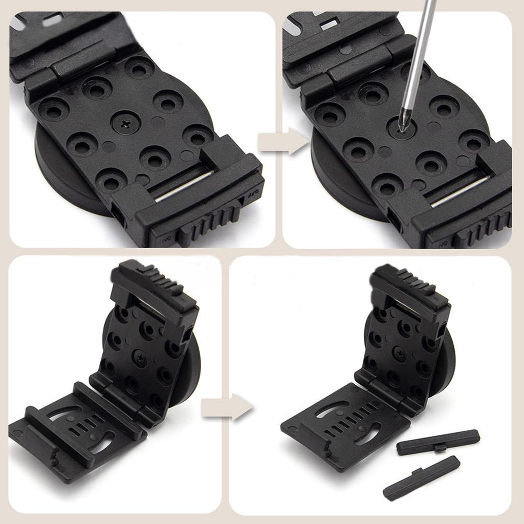 Magnetic Belt Clip Clamp With Strong Hold And Waterproof Coating Suitable For Outdoor Enthusiasts And Security Personnel