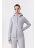 Women's Scuba Slim-fit Full Zip Fleece-lined Hooded Sweatshirt for Casual Sport & Yoga