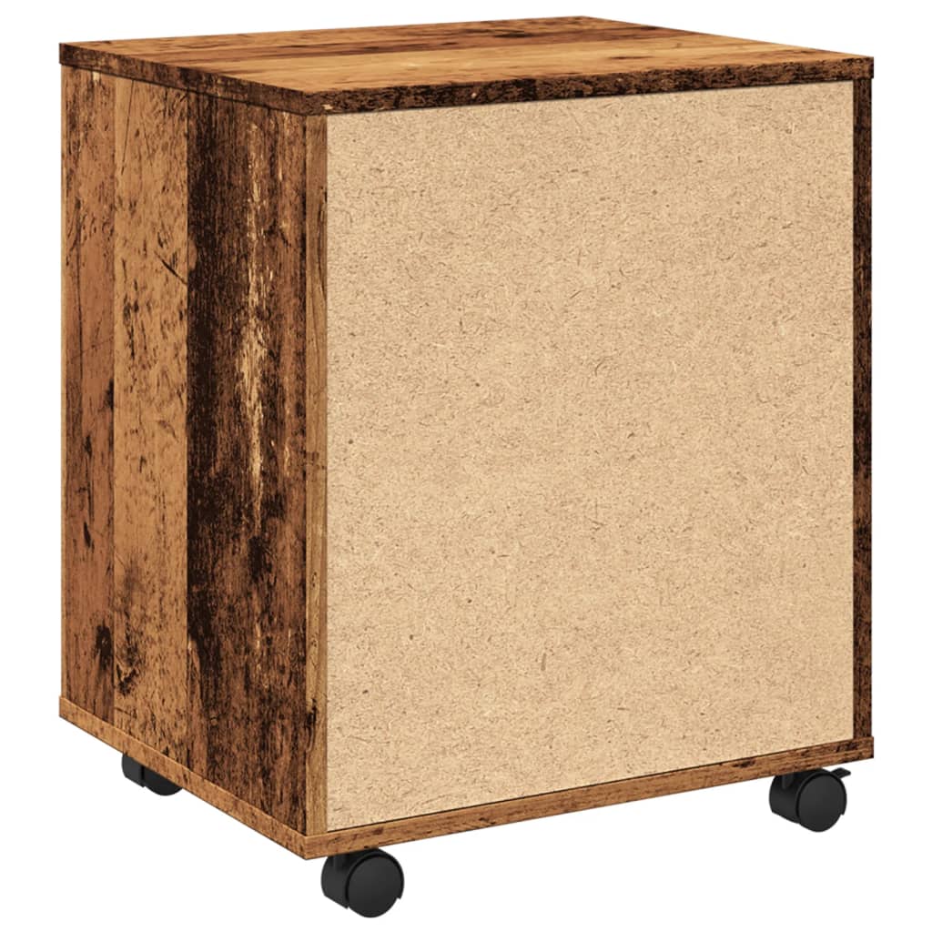 Rollcontainer, Farbe Altes Holz, 45X38X54 Cm