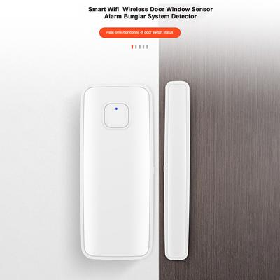 Tuya Smart Zigbee snímač vibrací dveří Magnetický snímač vibrací dva v jednom pro inteligentní domácnost