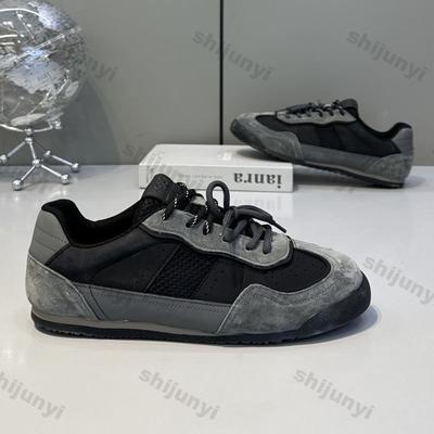 Fashion Men's Sneakers 2025 New Soft Sole Mesh Breathable Fashion Cross Tied Casual Sport Shoes Lightweight Comfortable Non Slip Flats