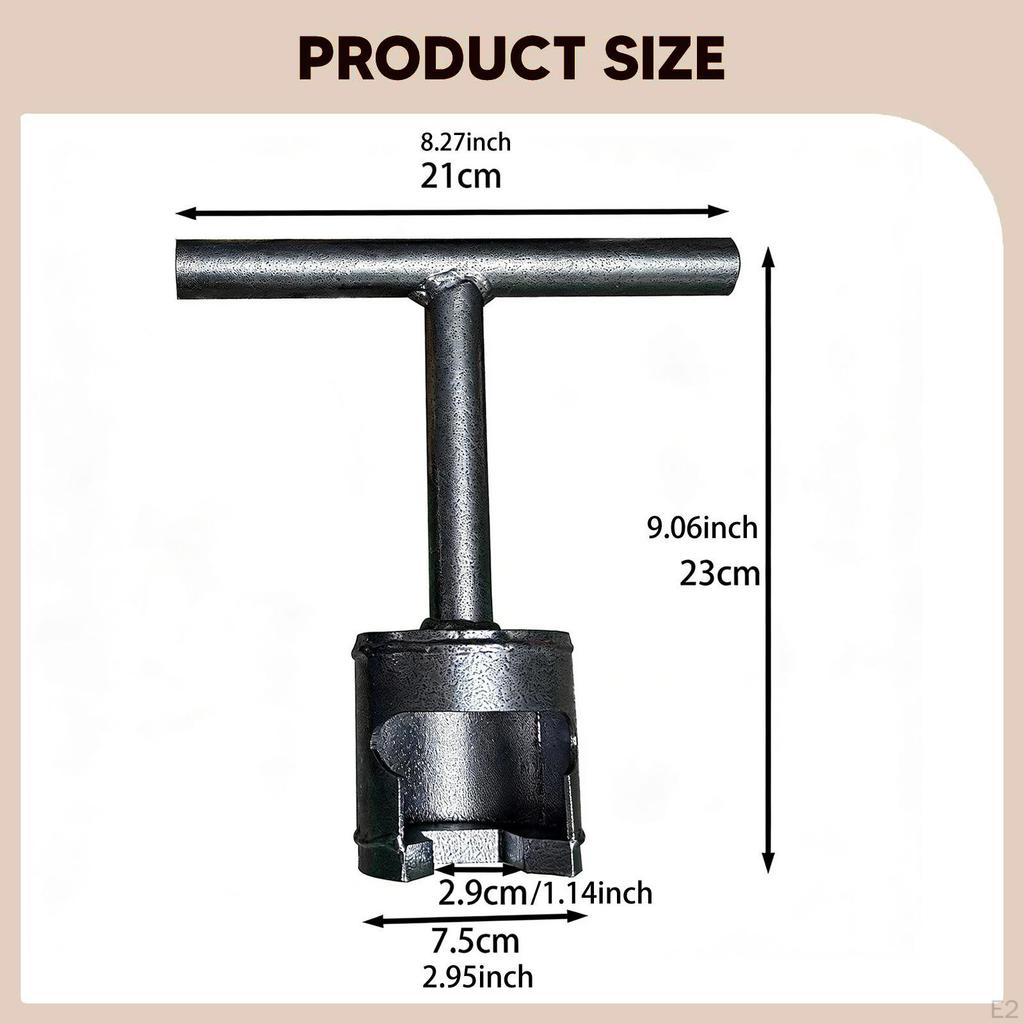 Gas Valve Wrench Spanner Can Cylinder Pressure Reducing Versatile Innovative Heavy Duty
