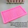 Knitting Cake Tool Silicone Molds Fondant Lace Pattern Baking Moulds Candy Self-Assembly Kitchen Sugar Chocolate Bakeware