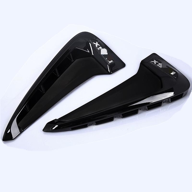 For BMW X5 F15 2014 2015 2016 2017 Car Styling ABS Chrome Side Wing Fender Air Guide Vents Frame Trim