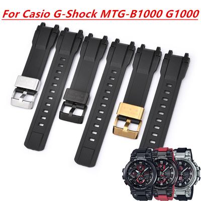 Strap Watchband For Casio G-SHOCK MTG-B1000 G1000 MTGB1000 Band Sport Watch Accessories Bracelet Belt