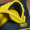 Used ZETT PROSTATUS Catcher's Mitt Hard Glove