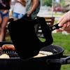 Barbecue Hand Fan Portable Manual Blower Outdoor Cooking Charcoal Grill Flame Blower for Fire Aid Heat-resistant Durable