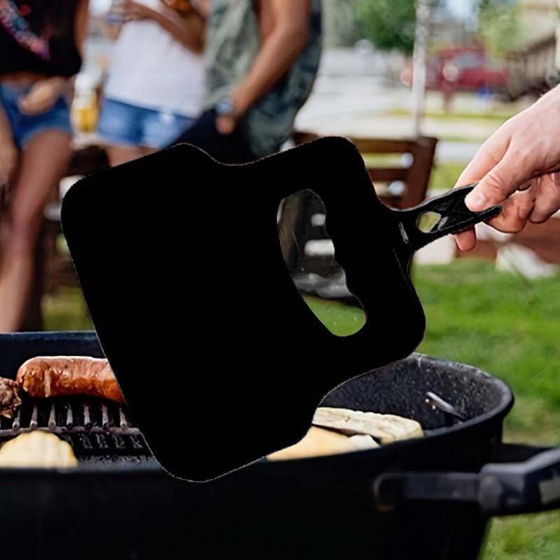 Barbecue Hand Fan Portable Manual Blower Outdoor Cooking Charcoal Grill Flame Blower for Fire Aid Heat-resistant Durable