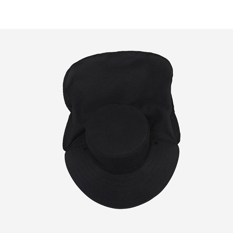 Hat Men's Outdoor Mountaineering Sunshade Fisherman Hat Summer Big Brim Breathable Sunscreen Fishing Hat