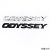 ABS Car Letters Stickers for ODYSSEY Logo Decals Auto Side Rear Trunk 3D Emblem Badge Modification Styling Decoration