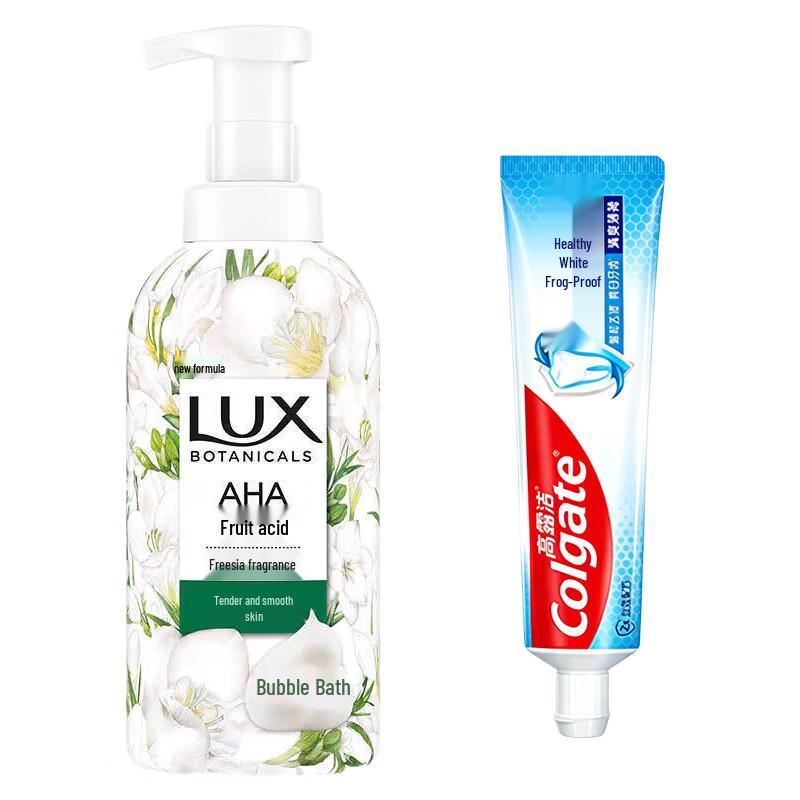 Colgate Toothpaste & Lux Shower Gel Combo