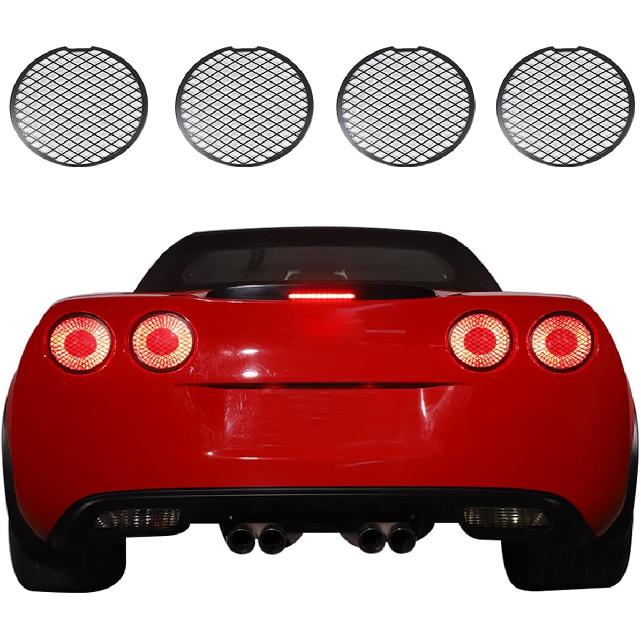 

Car Tail Foglights Lamp Frame For Chevrolet Corvette C6 2005-2013 Rear Bumper Reflectors Lights,HighBrake Light Stickers,Auto Exterior Taillight