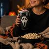 Creative Halloween Gift 3D Printed Scream Can Cup Holder, Ghost Face Drink Holder Figurine, Spooky Desktop Ornament for Holiday Home Party Decor