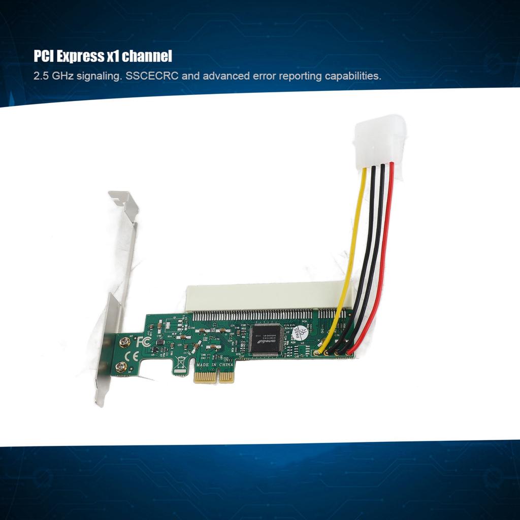 ST41 PCI-E X1 To PCI 2.5GHz Adapter Board ASM1083 PCI Express X1 To PCI 32Bit Riser Card