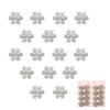 Super Flash High-end Diamond-studded Christmas Snowflake Hairpin Full of Diamond Metal Bangs Clip Hairpin Hair Accessories