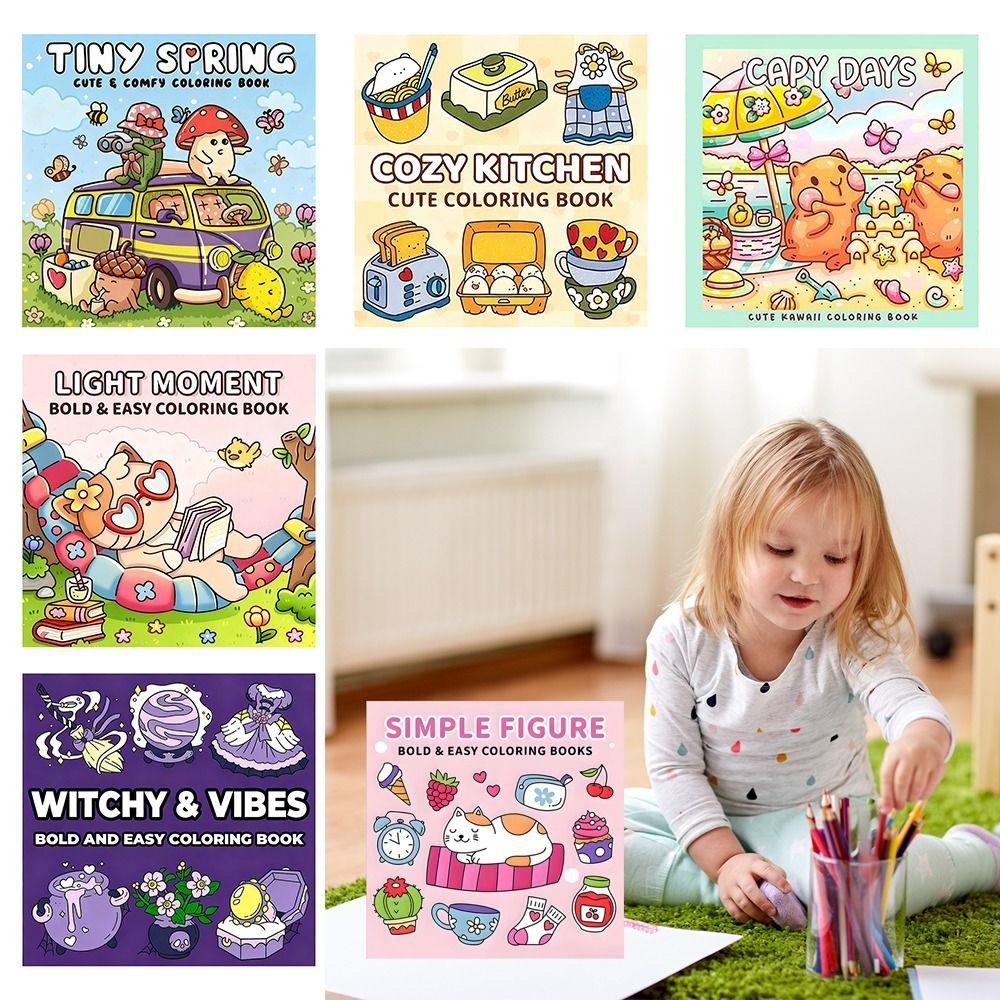 Stressabbau Malbuch Pädagogisches Kritzelbuch Montessori Malspielzeug für Erwachsene und Jugendliche