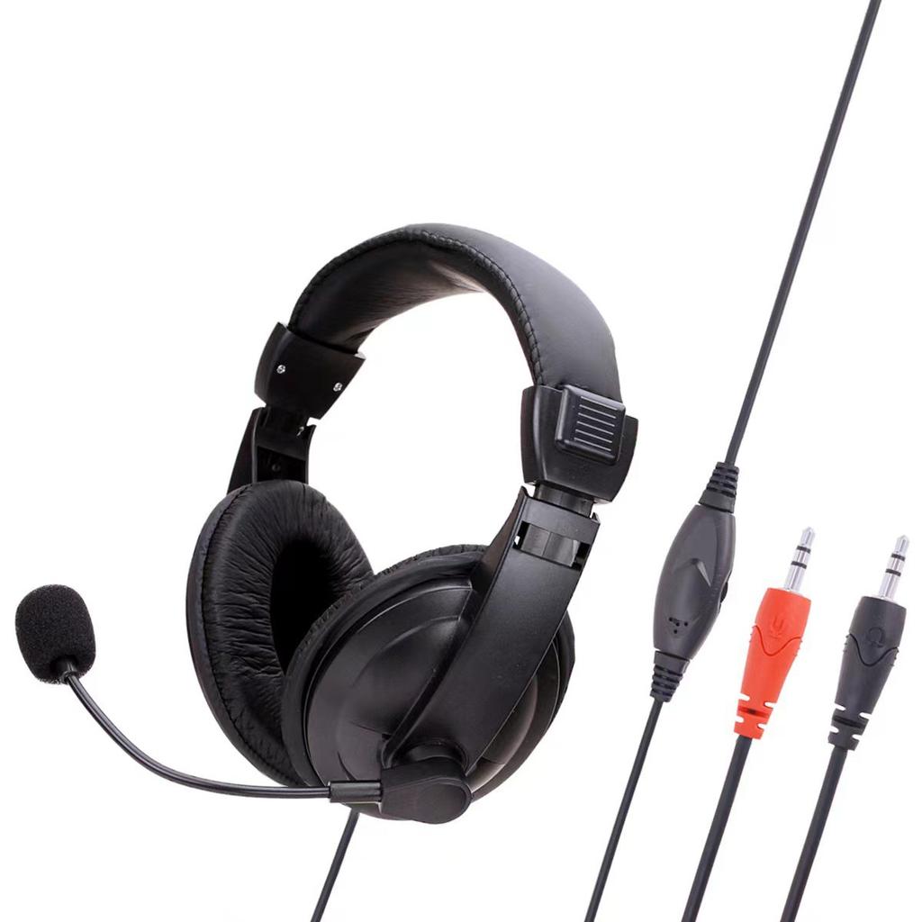 A3 computer earphones single plug mobile phone earphones with microphone with Mi MIC gaming headset dual plug desktop pad
