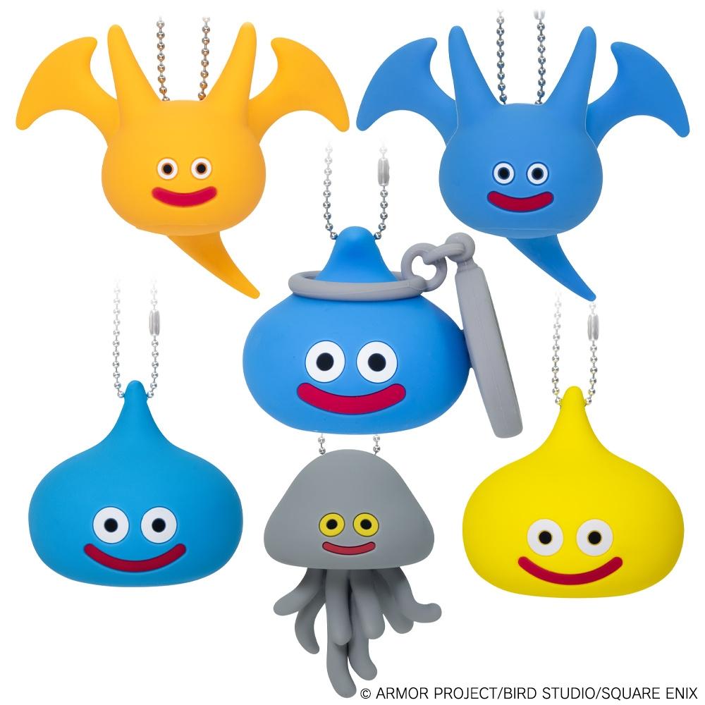 

Dragon Quest Dragon Warrior Dragon Quest 3d Silicone Monster Keychain Slamichi Appears Edition 1box 12pcs Reissue