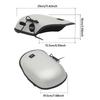 Breathable E-bike Handlebar Grip 3D Bike Grip Muffs Durable Motorbike Handle Cover  Bicycle