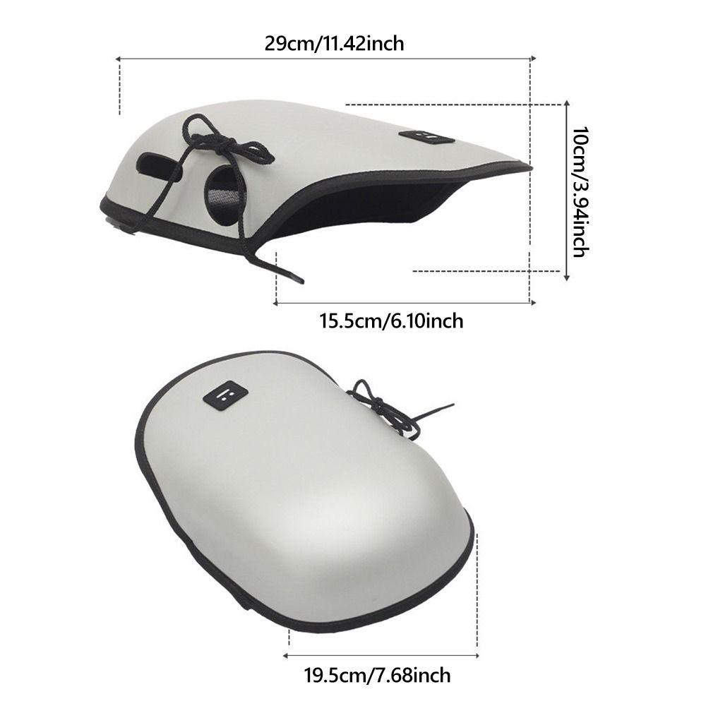 Breathable E-bike Handlebar Grip 3D Bike Grip Muffs Durable Motorbike Handle Cover  Bicycle