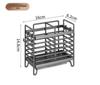 Wall-Mounted Stainless Steel Utensil Holder: Chopstick, Knife & Spoon Storage Rack