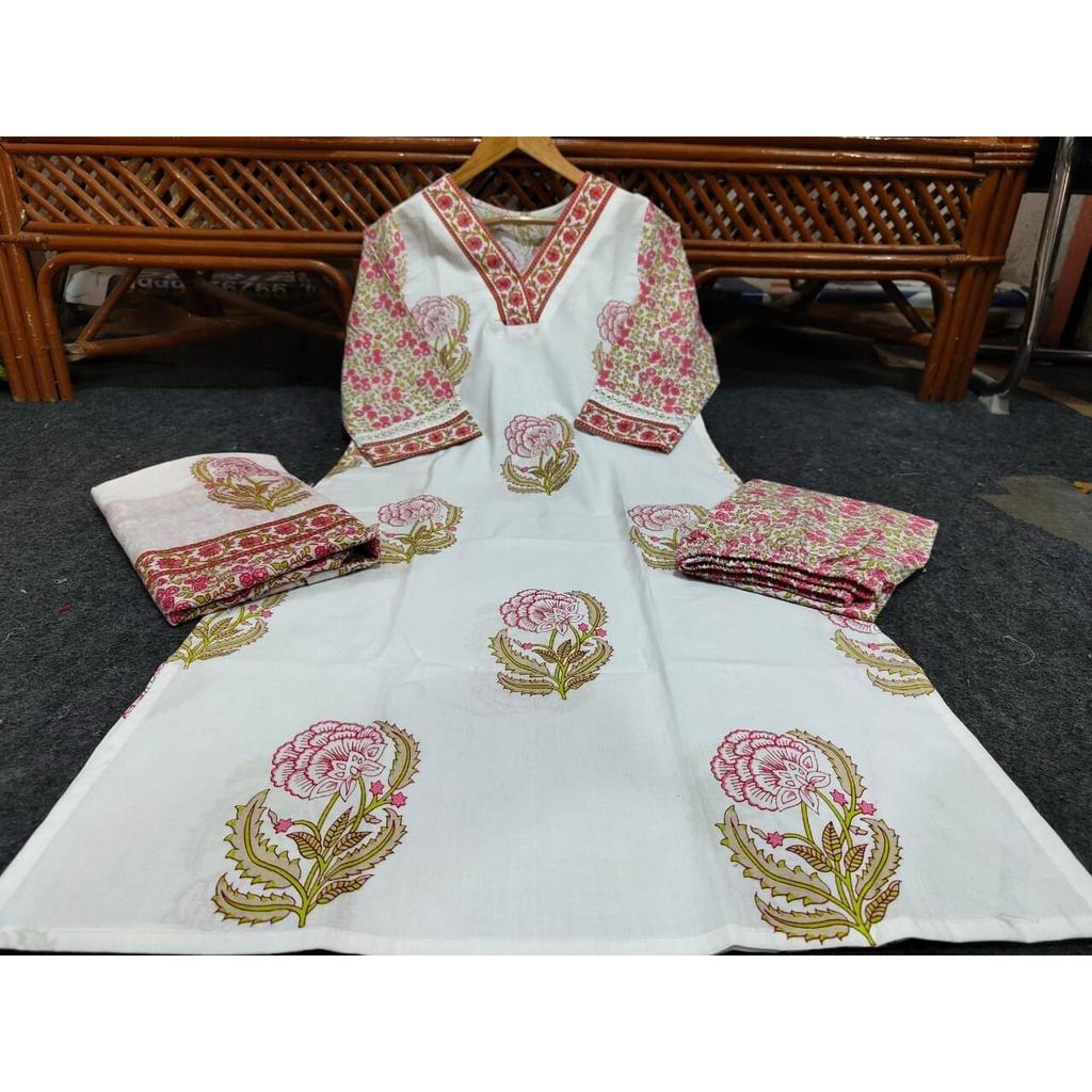 Party Wear Top Tunic Kurti Pant Dupatta Set Indian Women Bollywood Salwar Suit SC-2161