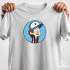 T-shirt Dipper Pines per bambini: Arte Ispirata a Gravity Falls, Regalo Cosplay