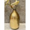 Vas för vardagsrum | Metallvas för heminredning | Blomvas Vintage Antik Dekor | Bord Guld Blomvas för Hemdekoration