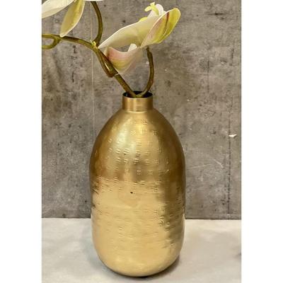 Vase for Living Room | Metal Vase for Home Decor | Flower Vase Vintage Antique Decor | Table Gold Flower Vase for Home Decoration