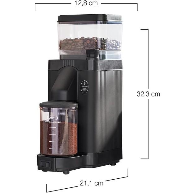 Кофемолка Moccamaster KM5 матовый черный (49501)