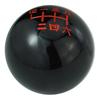 Abfer 6 Speed Car Shift Knob Billiard Ball Shifter Stick Handle Head Fit Most Automatic Manual Car Truck, Black