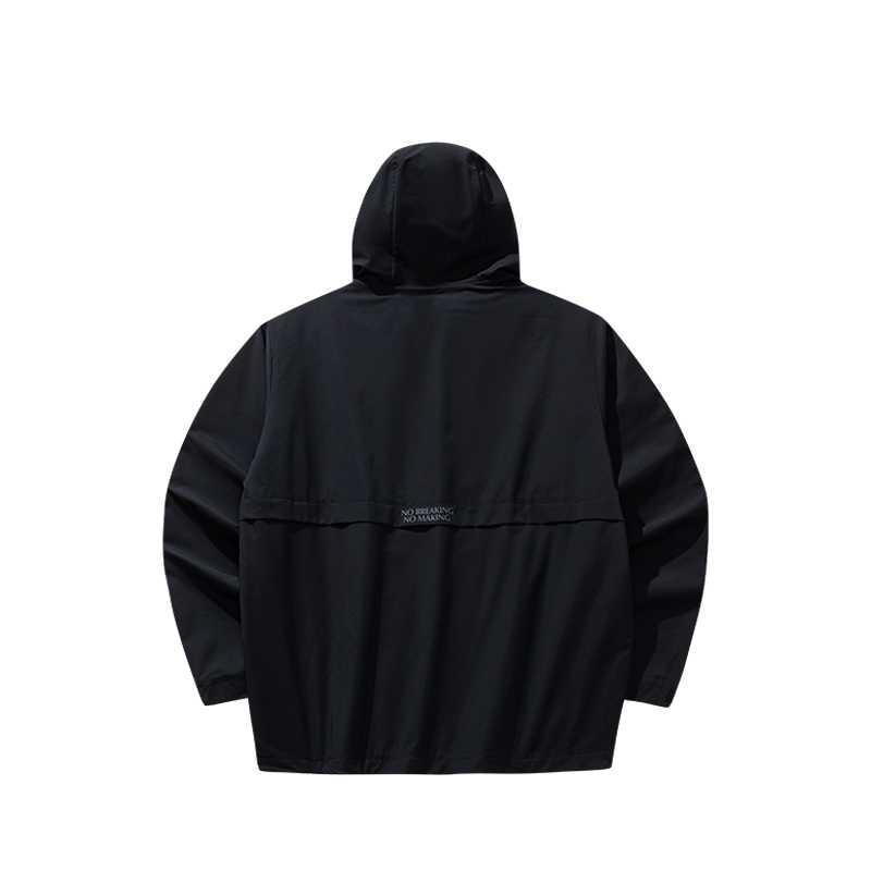 Anta SS26 Water-Resistant Solid Color Long Sleeve Hooded Jacket Men jackets 152611602-3