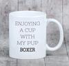 Bokser, Boxer Iii -Kubek Ze Zdjęciem I Napisem Geometryczny Pies Art-Dog