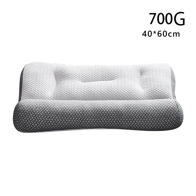 1pc Memory Foam Cervical Pillow, 2 In 1 Ergonomic Contour Orthopedic Pillow for Neck Pain, Contoured Support Pillows,Neck Pillow